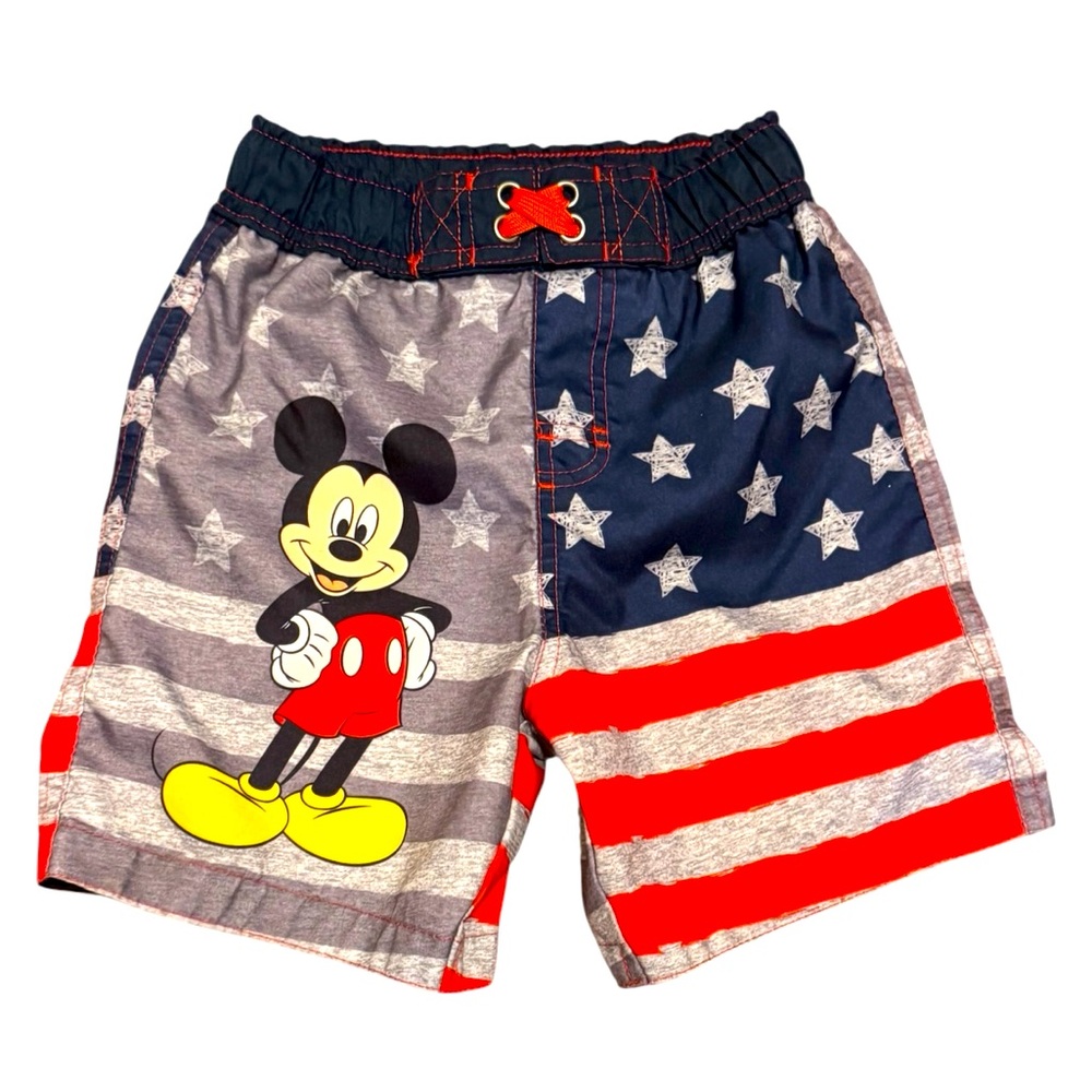 Disney Patriotic Mickey Mouse Swim Trunks
